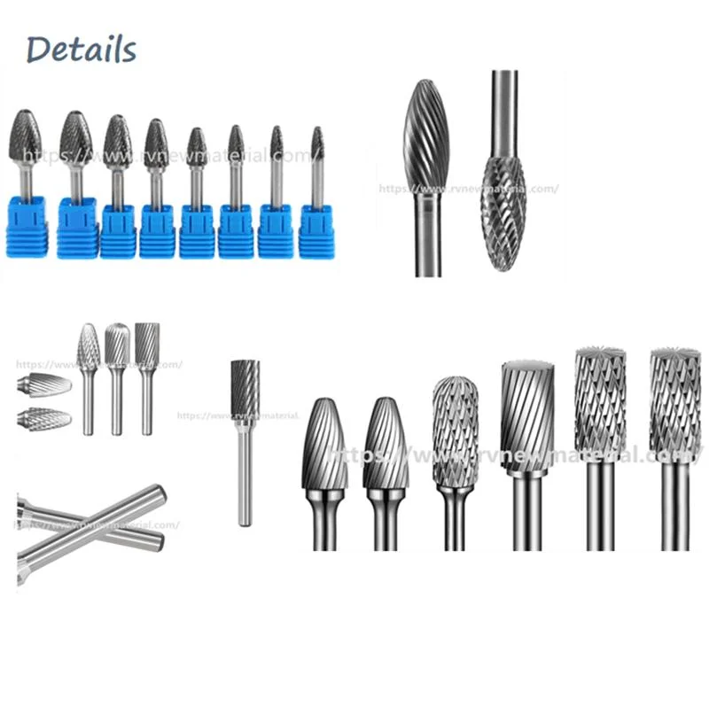 Industry Abrasive Long Shank Tungsten Carbide Rotary Burr Rotary Files