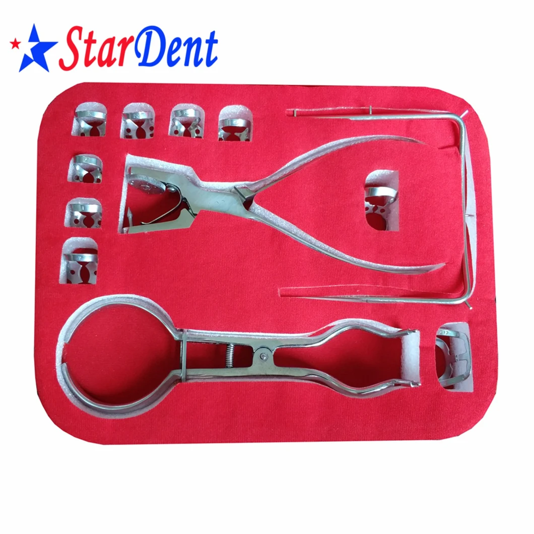 Dental Medical Rubber Dam Kit/Dental Instruments